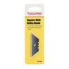 Toolpro Square Hole Utility Knife Blades 5Pack, 5PK TP01055